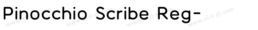 Pinocchio Scribe Reg字体转换 Pinocchio Scribe Reg字体转换